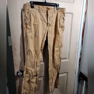 American eagle khaki pants 33x32